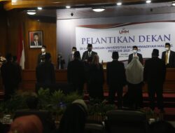 Sepuluh Dekan Baru Dilantik, Ini Harapan Rektor UMM