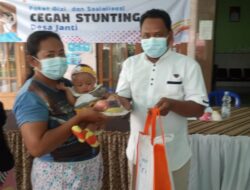 Yatim Mandiri Sidoarjo Bagikan Paket Gizi, Begini Respon Kepala Desa Janti