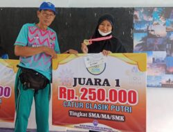 SMA Muga Maduran Bawa Pulang Medali Emas di O2SM