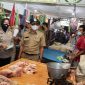 Satgas pangan Polres Malang melakukan inspeksi mendadak di  Pasar Kepanjen, Kabupaten Malang, pada Selasa (29/3)