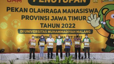 UMM Sukses Jadi Tuan Rumah Penutupan Pomprov 2022