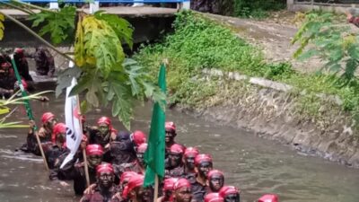 KOKAM Kota Malang Gelar Pembaretan di Dodik Bela Negara