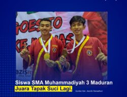Siswa SMA Muhammadiyah 3 Maduran Juara Tapak Suci Lagi