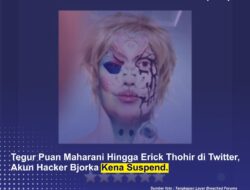 Tegur Puan Hingga Erick Thohir di Twitter, Akun Hacker Bjorka Kena Suspend