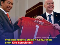 Presiden Jokowi: Stadion Kanjuruhan akan Kita Runtuhkan