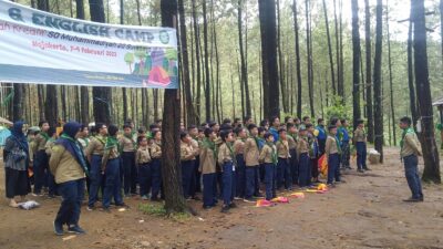 Tak Biasa. Kemah HW Bernuansa Inggris di Sekolah Muhammadiyah