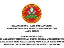 Pegawai BRIN Ancam Warga Muhammadiyah, Begini Sikap PWPM Jatim