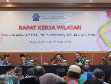 Rakerwil Majelis Pendidikan Dasar Menengah dan Pendidikan Non Formal Pimpinan Wilayah Muhammadiyah Jawa Timur. Sabtu, (30/09) 
