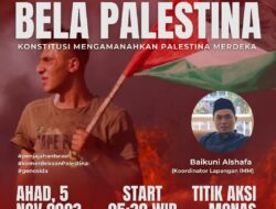 IMM Kerahkan Massa di Aksi Bela Palestina 5 November