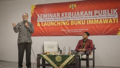 Seminar Kebijakan Publik PC IMM Gresik Sukses Digelar di Auditorium Universitas Muhammadiyah Gresik