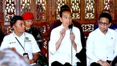 Presiden Joko Widodo tegaskan komitmen pembangunan secara merata hingga ke desa