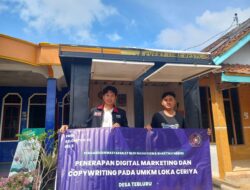 Mahasiswa UMM, bantu digitalisasi UMKM pengelola susu kedelai di desa Tebluru