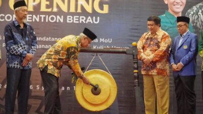 Ketua Umum PP Muhammadiyah Resmikan SM Tower and Convention Berau