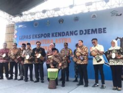 Mendes PDTT Resmi Ekpor Kendang “Djembe” ke Tiongkok