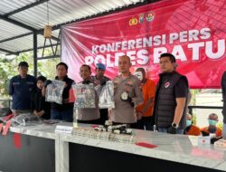 Polres Batu Tangkap 2 Pelaku Pencurian Komponen PJU Di Malang Raya