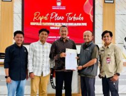 KPU Lumajang Laksanakan Rapat Pleno Terbuka Rekapitulasi PDPB Triwulan III Tahun 2025