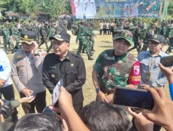 Kucurkan Rp5,2 Miliar, Pemkab Bojonegoro dan TNI Sinergi Akselerasi Pembangunan Desa Lewat TMMD ke-129