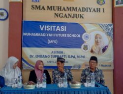 Majelis Dikdasmen PNF PWM Jatim Lakukan Visitasi Muhammadiyah Future School di SMA Muhammadiyah 1 Nganjuk