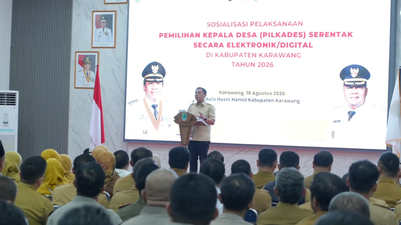 Pilkades digital karawang