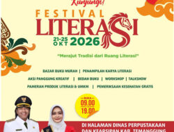 Dorong Budaya Baca Hingga Pelosok Desa, Bupati Temanggung Buka Festival Literasi