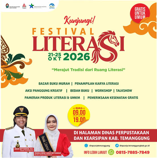 Festival literasi desa temanggung